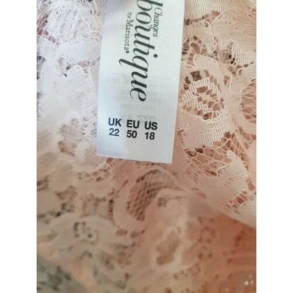 Changes Boutique Lace Top Cardigan Bridal Wedding guest Mom - Picture 10 of 12